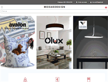 Tablet Screenshot of modaedesign.com